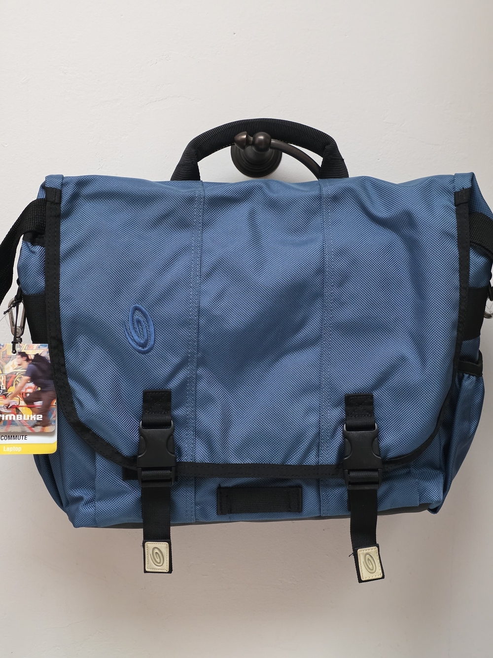Timbuk2 Men's Messenger Commute Bag , Slate Blue with Black Trim, NWT